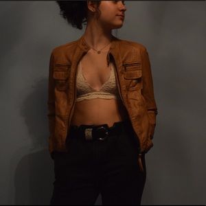 Vintage leather jacket